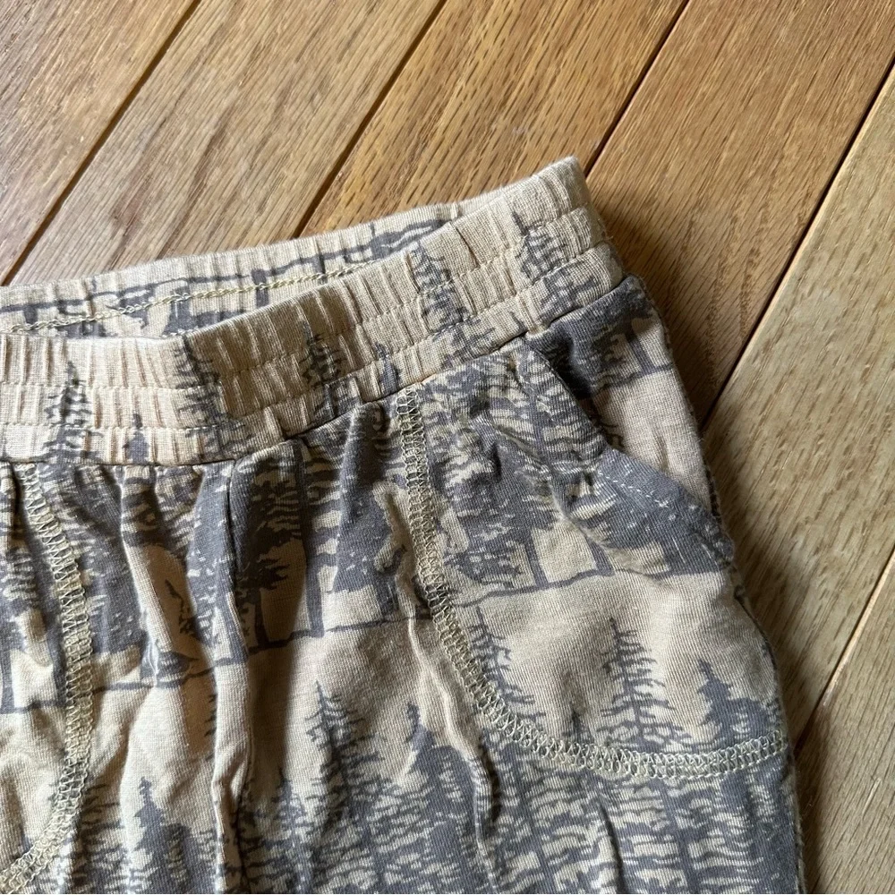 Kate Quinn Modal Big Foot Sasquatch Panda Pants 18-24 Months Brown Tan